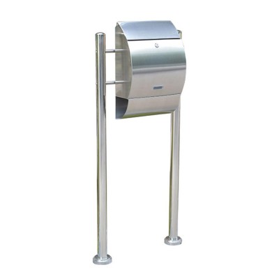 Freestanding 304 Stainless Steel letterbox postbox mail box from China Chengfeng